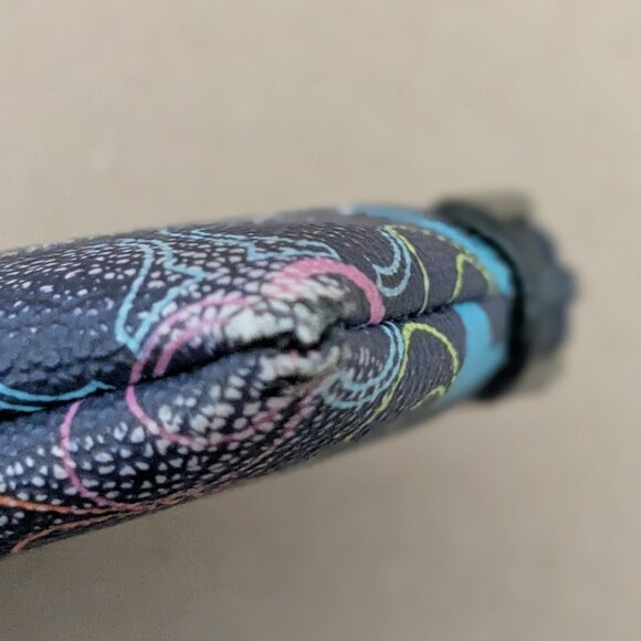 Coach Women's Blue Wristlet Wallet Corner Zip With Signature . - Picture 11 of 12